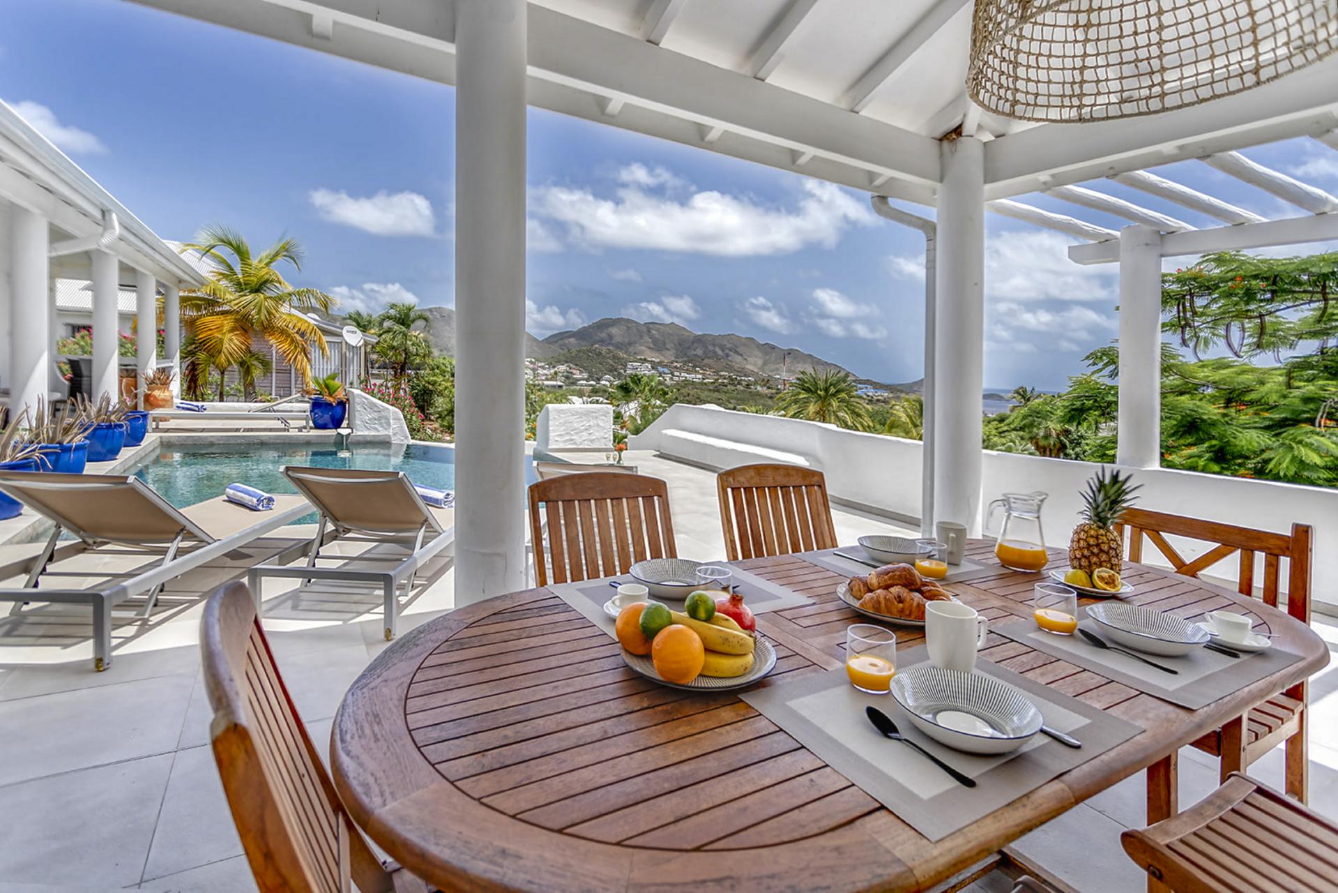 Location Villa Baie Orientale Saint Martin_ Vue d'ensemble - 1
